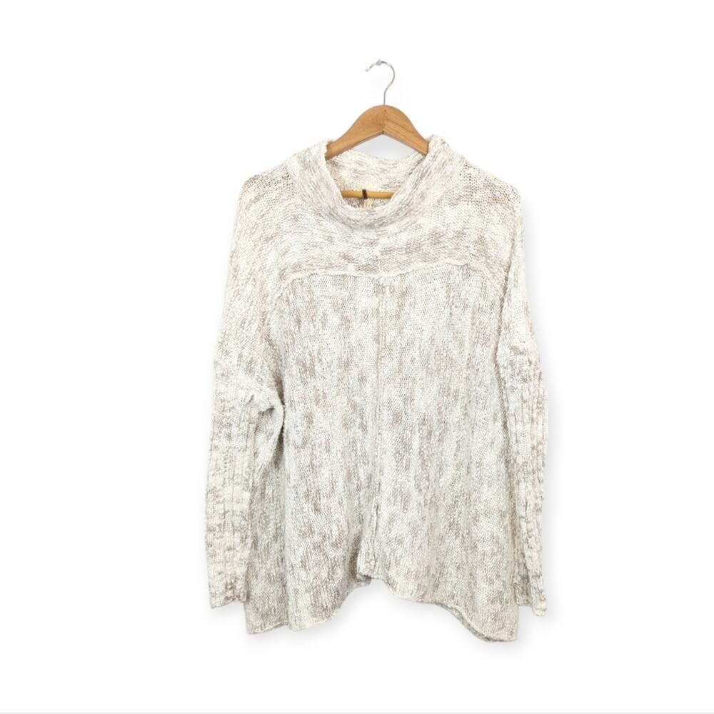 Free People Nightingale Chunky Oversized Tunic Sweater - Picture 2 of 8